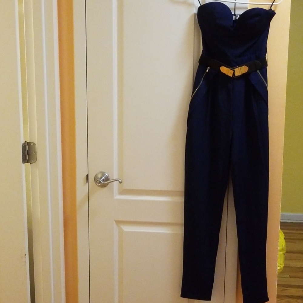 Dressy Jumpsuit  navy blue